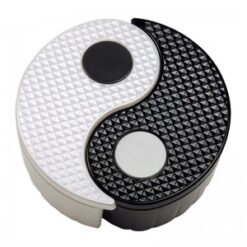 Yin Yang Storage Bin - Black and White