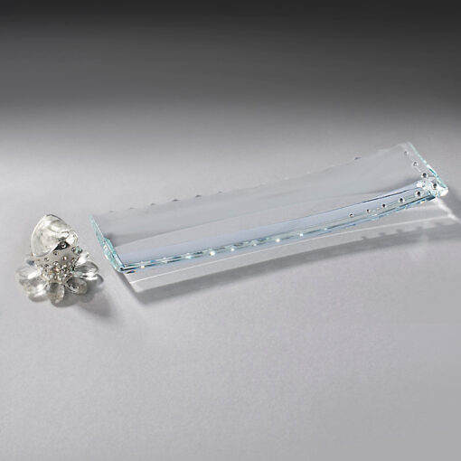 Crystal Incense Holder Set - Sliver